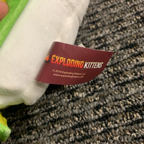 🌈Exploding Kittens Collectible Plush Rainbow Ralph🌈 - Picture 7 of 7